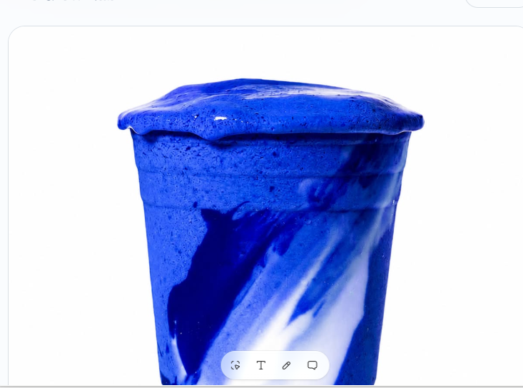 Pre-workout azul