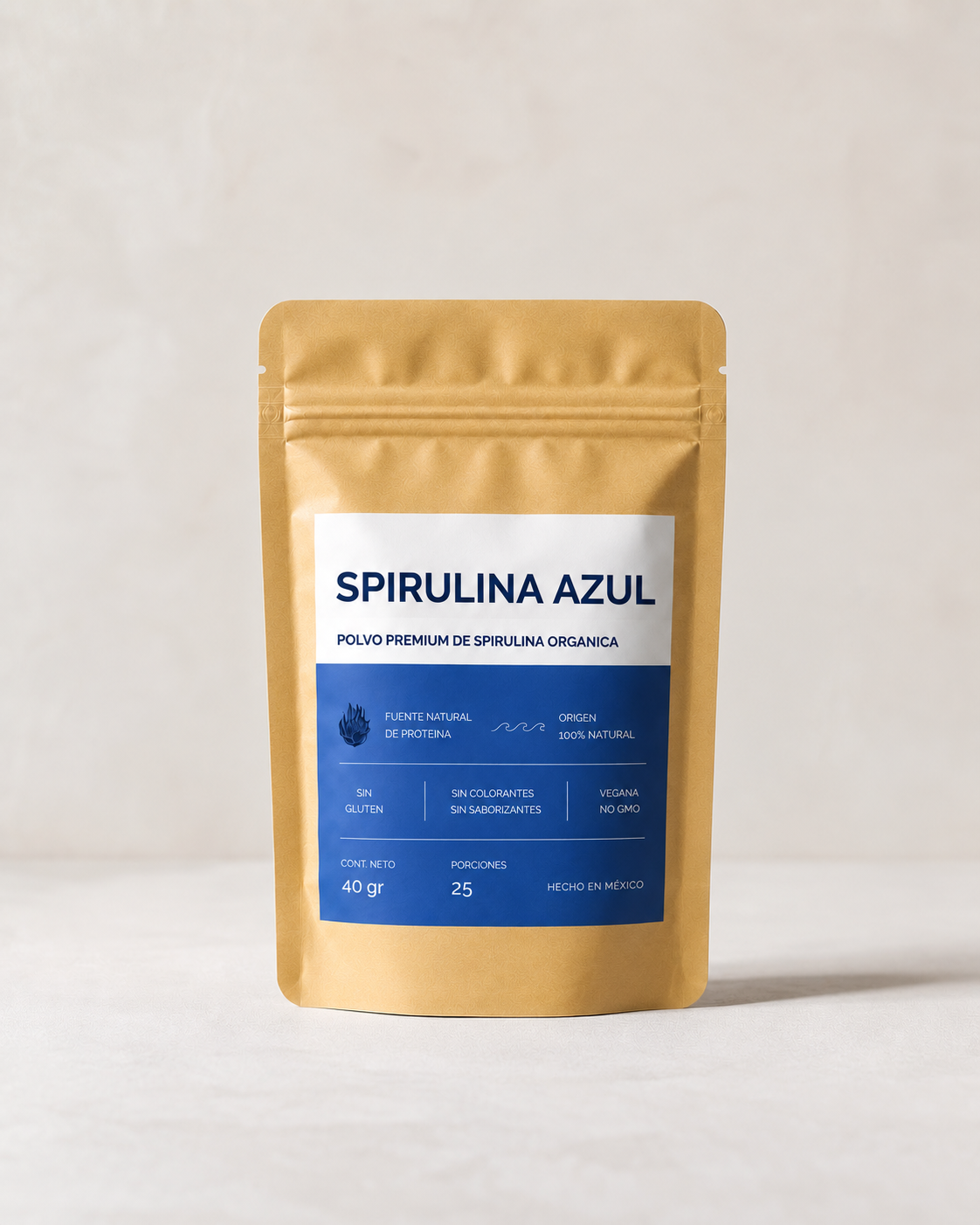 The Glow Lab Spirulina Azul Ficocianina 40g